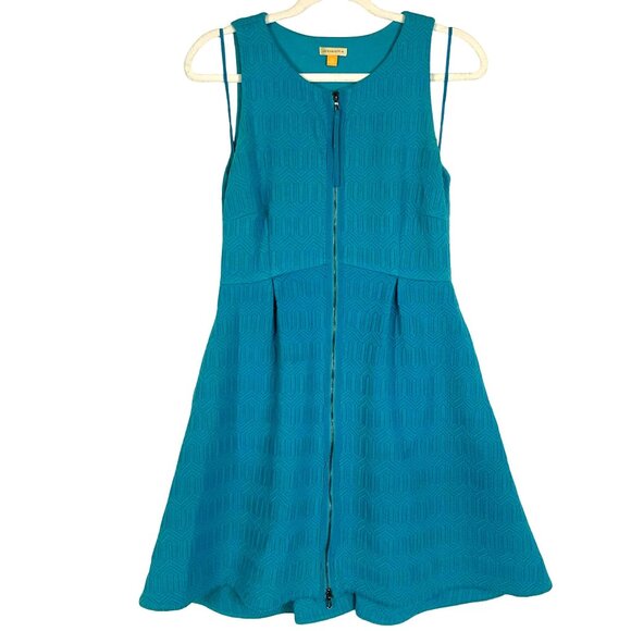 Anthropologie | Leifsdottir Tonnelle Textured Fit and Flare Dress, size 8 - Picture 4 of 16